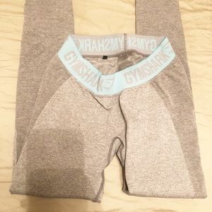 Grey Gymshark Flex Leggings Small